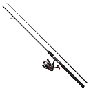 Купить DAM 1608903 Вращающееся комбо Full Tech  Black / Grey 2.40 m 7ft.ru в интернет магазине Семь Футов