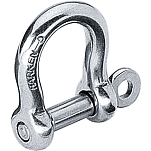 Harken 2132 5 Mm Неглубокая дужка для лука Серебристый Silver