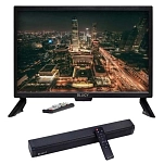Blugy bgstv32hdsb Smart TV FHD 32 дюйма и саундбар Bluetooth 12V Black 81x80x15