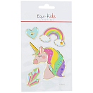 Купить Equikids 901601001 4 Embroided Stras Unicorn Наклейки Розовый 7ft.ru в интернет магазине Семь Футов