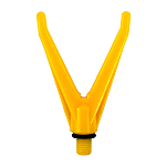 Kamasaki 73032236 U Подставка для стержня с резьбой Желтый Yellow