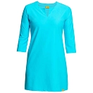 Купить Iq-uv 6541222518-40l Короткое платье UV 300 Turquoise 35x25x4 7ft.ru в интернет магазине Семь Футов