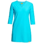 Iq-uv 6541222518-40l Короткое платье UV 300 Turquoise 35x25x4