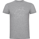 Купить Kruskis CA65500658K033 Футболка с коротким рукавом Tuna Серый Heather Grey 3XL 7ft.ru в интернет магазине Семь Футов