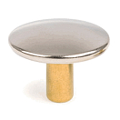 Купить Шляпка кнопки DOT Bainbridge G141 6.5мм из никелированной латуни 7ft.ru в интернет магазине Семь Футов