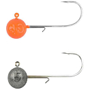 Купить SPRO 004931-01300-00007-00 Round 22 Джиг-голова Серебристый Fluo Orange 7 g  7ft.ru в интернет магазине Семь Футов