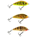 Salmo QFA127-UNIT Lipless Crankbait Fatso Floating 120 mm  Silver Halo