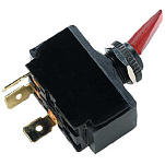 Seachoice 50-12211 Illuminated Toggle Switch 3 Terminal Черный Black