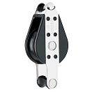 Купить Harken 126 Одиночный большой пулевой шкив Черный Black / Silver 7ft.ru в интернет магазине Семь Футов