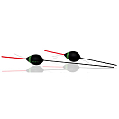 Купить Mext tackle M0803002 Samuel плавать Серебристый Black / Green 0.50 g 7ft.ru в интернет магазине Семь Футов