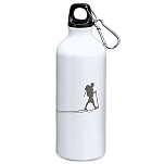 Kruskis MD4049S101S252 Shadow Trek 800ml Алюминиевая бутылка Белая White