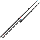 Купить Garbolino GOMRK8912-3A Twin Conique Carp Расширение Серебристый Black 0.80 m  7ft.ru в интернет магазине Семь Футов