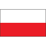 Флаг Польши гостевой Adria Bandiere BP062 30х45см