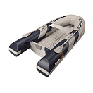Купить Жёсткая надувная лодка РИБ из ПВХ с алюминиевым днищем Vetus Frontier VR240B 42 кг 240 x 164 см 7ft.ru в интернет магазине Семь Футов