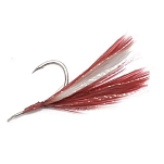 Sele 560903 Assist hook Feather  Yellow / Orange 2/0