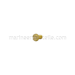 Johnson Pump 0.0279.033 Slotted cylinder head screw ISO1207, M5 x 8, brass (05-04-174)