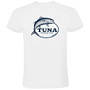 Купить Kruskis CA65500601C065 Футболка с коротким рукавом Tuna Fishing Club Белая White 3XL 7ft.ru в интернет магазине Семь Футов