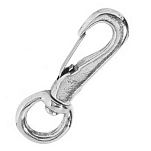 Kong 400633 Вращающийся карабин  Silver 53 mm