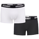 Купить Brandit 4501-188-M Боксёр Logo 2 Единицы Многоцветный White / Black M 7ft.ru в интернет магазине Семь Футов