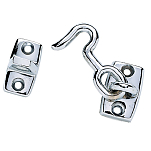 Seachoice 50-36211 Cabin Door Hook Серебристый  Chrome Plated 44.45 mm 