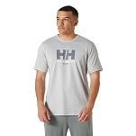Helly hansen 49574_853-M Базовый слой с коротким рукавом Tech Graphic 2.0 Grey Fog M