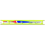 Zebco 5588004 Allround Ready 2g Буровая линия Голубой Blue 14 