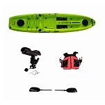 Longwave LONGWAVE15 Модульный Каяк Eagle solo Зеленый 330 x 80 cm