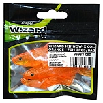Wizard 86963-090 Мягкий приманка Monnow X Roach 70 mm 3 Единицы Orange