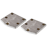 Seachoice 50-95391 Zeus Pod Drive Комплект алюминиевых анодов Серебристый Silver