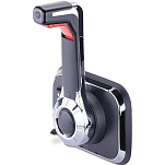 Seastar solutions 1-CHX8352P Xtreme Центральное боковое управление креплением с наклоном Черный Chrome
