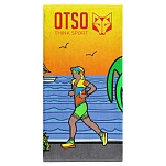 Otso T15075-TIMETOTRIWMNRUN24-USZ Женщина полотенце Time To Tri Run Многоцветный Multicolour