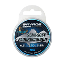 Купить Savage gear SVS74484 Semi Soft Seabass Флюорокарбон 30 m Clear 0.250 mm 7ft.ru в интернет магазине Семь Футов