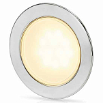 Hella marine 2JA 958 340-021 Euroled 95 Круглый теплый белый светодиодный свет Silver