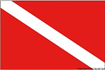Флаг для дайвинга из полиэфирного флагдука 20 х 30 см, Osculati 35.480.01