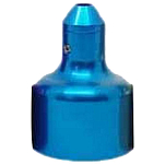 MV Spools POMO-ALU-COMB-NAVYBLU Combate Алюминиевая ручка катушки Голубой Navy Blue