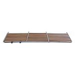 Forniture nautiche italiane 3030460 Транцевая платформа Brown / Silver 600 x 550 mm 