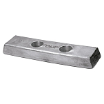 Talamex 45800003 Анод Vetus Тип 15 Алюминий Черный Grey 150 x 60 mm 