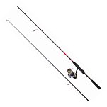 Daiwa PACKNJ02 Ninja Tsuki JB 4 X NJSP702MFSECF+NJ18LT2500JBX4DG Вращающееся комбо  Grey 2.13 m 