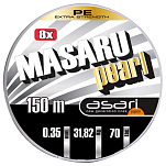 Asari LAPL15014 Masaru Pearl 150 M Линия Зеленый  Green 0.140 mm 