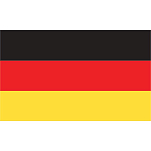 Флаг Германии гостевой Lalizas 10950 100 х 150 см