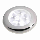 Купить Hella marine 385985 Slim Line 12V Круглая красная светодиодная лампа Black 7ft.ru в интернет магазине Семь Футов
