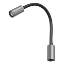 Купить Quick italy 4043077 Audrey Лампа для чтения Серебристый Grey 75 Lumens  7ft.ru в интернет магазине Семь Футов