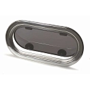 Купить Rutgerson marine rsa1320-200rf Овальная рама люка нержавеющая сталь Silver / Grey 42x22x10 403 x 204 x 16 mm 7ft.ru в интернет магазине Семь Футов