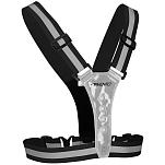Avento 74OW-ZWA-One Rechargeable LED Светоотражающий жилет для бега Black