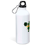 Kruskis MD4049S101C144 Believe Алюминиевая бутылка для воды 800ml Белая White