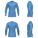 Kappa 311546W-129-XL Компрессионная рубашка Vurbat Голубой Blue Sky XL