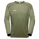 Mammut 1016-01370-40285-116 Базовый слой с длинным рукавом Aenergy FL Зеленый Marsh XL
