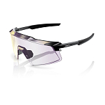 Спортивные очки 100% AEROCRAFT Gloss Black - Purple Mirror Photochromic Lens, 60032-10019
