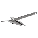 Купить Lewmar 239-69600928 Якорь Fluke Silver 61x47x40 5.40 kg 7ft.ru в интернет магазине Семь Футов