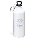 Kruskis MD4049S101C388 Бутылка Give Me Wood 800ml  White